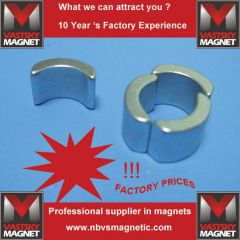 Neodymium magnet arc